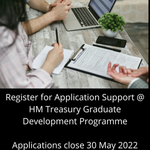 HM Treasury Graduate Development Programme - Application Support
